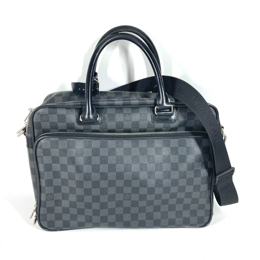 Louis Vuitton Business N23253 Damier Grafitto Damier Canvas Black Handbag Ot 28