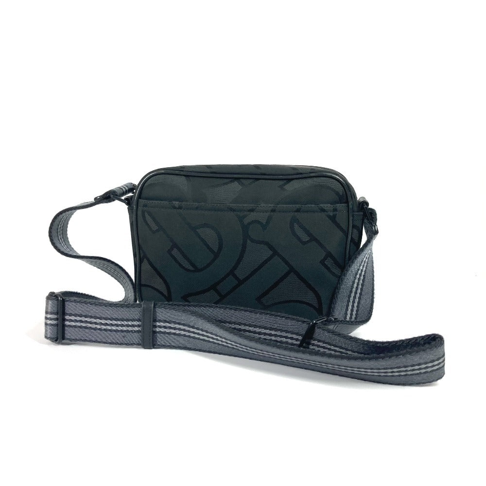 Burberry Shoulder Bag Type Tb Canvas Nylon Gray