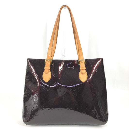 Louis Vuitton M91994 Vernis purple Vernis Brentwood Monogram Canvas Shoulder Bag Ot 15