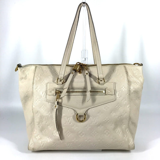 Louis Vuitton M93411 Ann Platt Ann Platt Monogram Leather White Shoulder Bag Ot 20