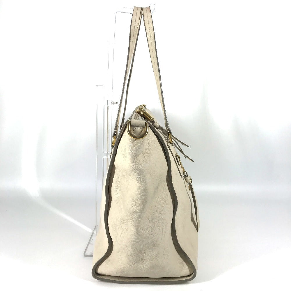 Louis Vuitton M93411 Ann Platt Ann Platt Monogram Leather White Shoulder Bag Ot 20