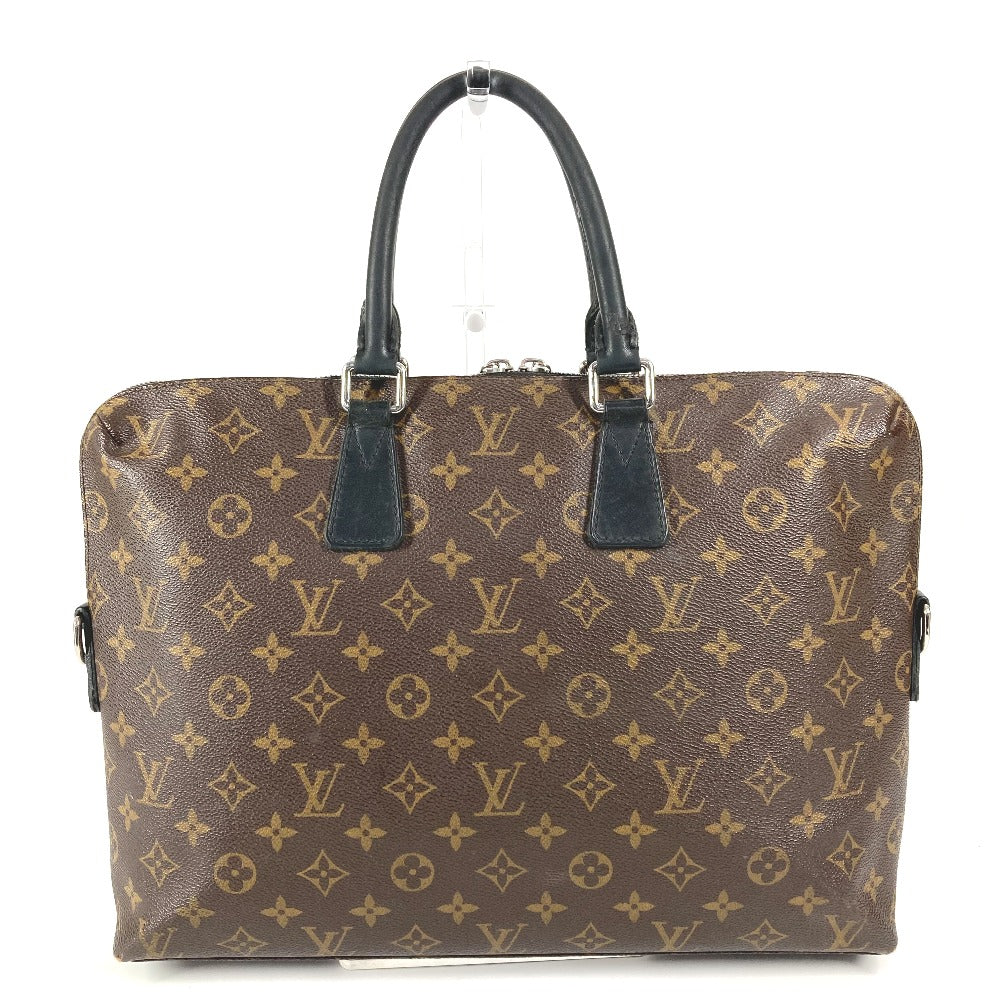 Louis Vuitton M40868 macacer Porto documan Monogram Canvas Brown Handbag