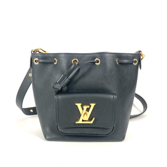 Louis Vuitton M57687 Rock Me BucketNV Leather Black Shoulder Bag