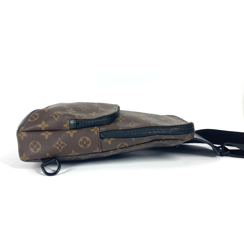 Louis Vuitton Sling M45897 macacer Avenue Monogram Canvas Brown Crossbody Bag Ot 14
