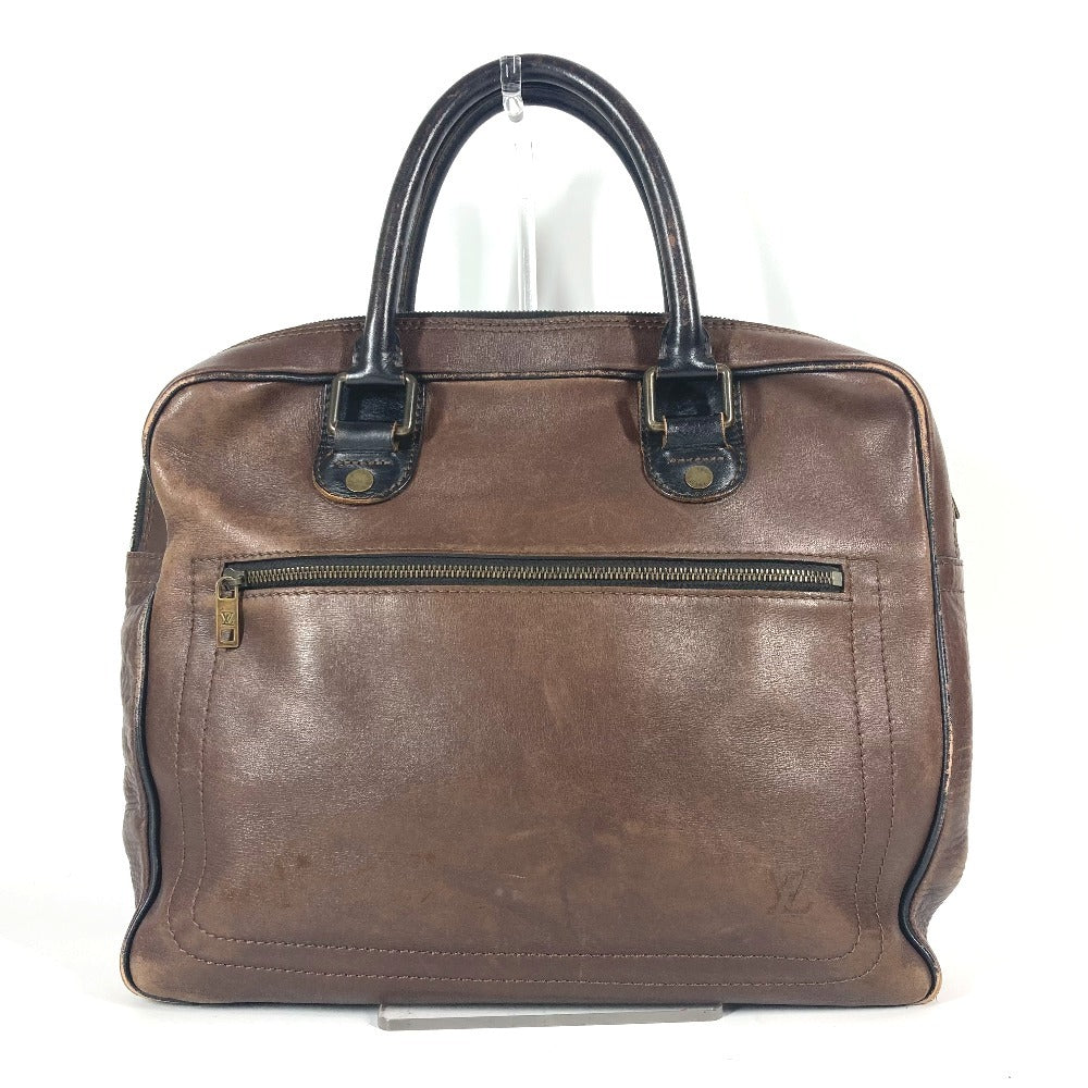 Louis Vuitton Business M92532 Utah Eron Leather Brown Handbag