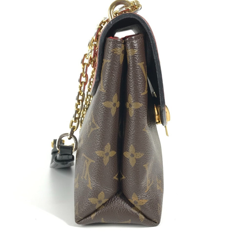 Louis Vuitton M43713 sampras seed Monogram Canvas Brown Shoulder Bag