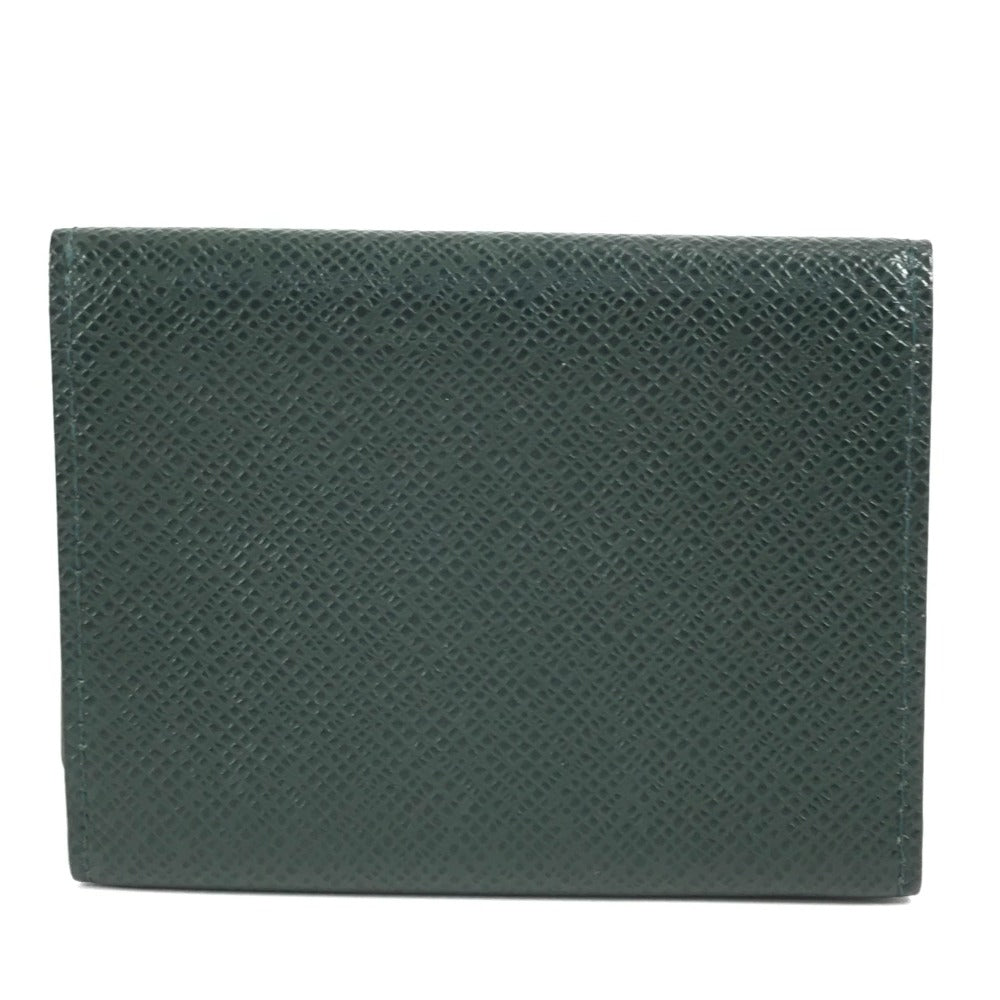 Louis Vuitton M3092P Taiga Anneveld Cult Leather Green Wallet Case