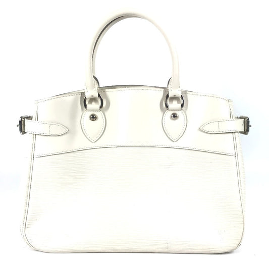 Louis Vuitton M5926J Epi Passy PM Leather White Handbag
