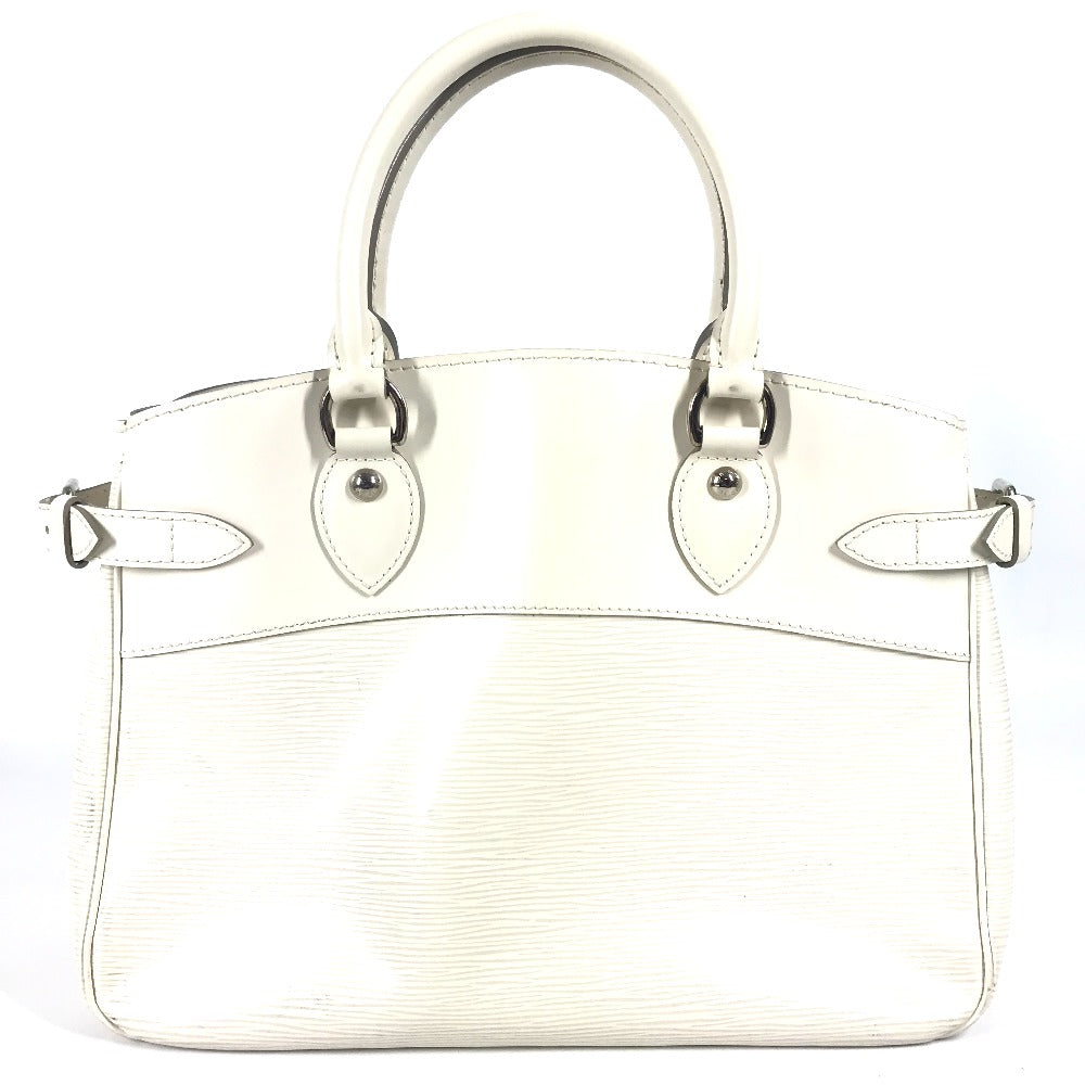Louis Vuitton M5926J Epi Passy PM Leather White Handbag