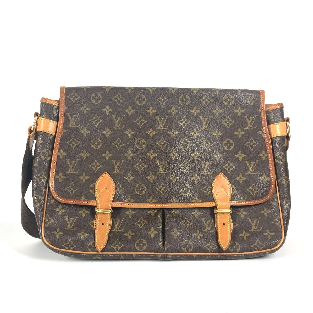 Louis Vuitton M42249 Giveshier GM Monogram Canvas Brown Shoulder Bag Ot 13