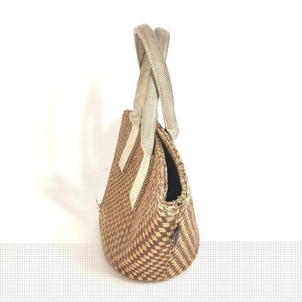 Linen Panier Bus Pm Panier Bus Pm Beige Travel Bag