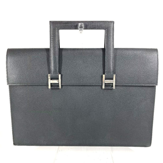 Hermes Business Bag Epsom Briefcase 365Pm Pm Black Travel Bag