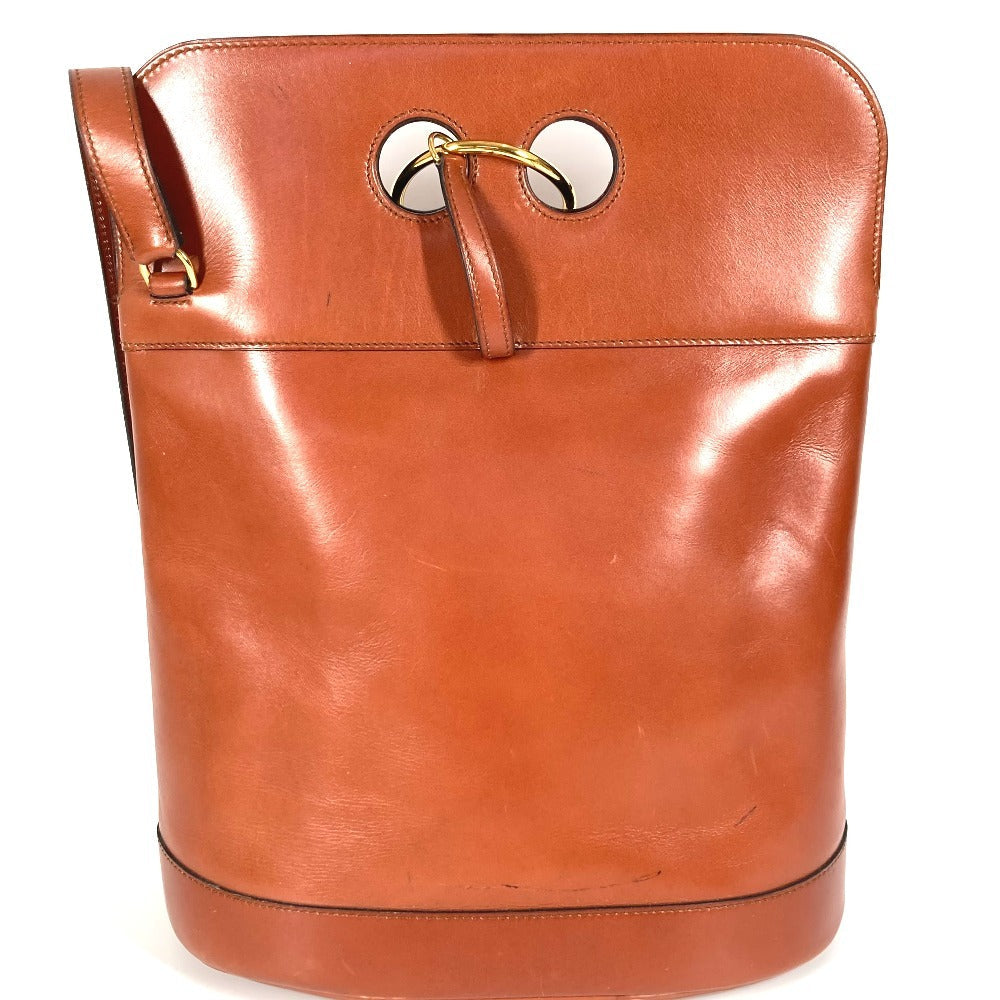 Shoulder Bag Alix Leather Brown