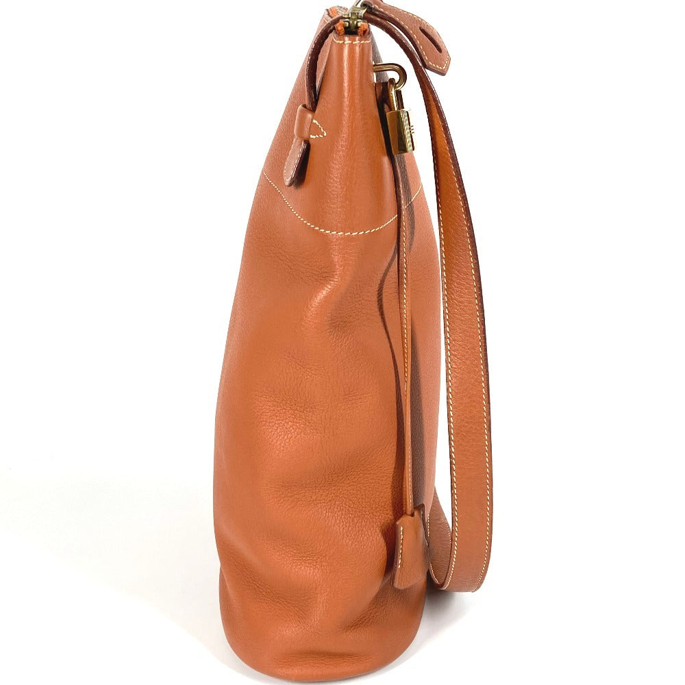 Shoulder Bag Mouvy Femme Leather Gold