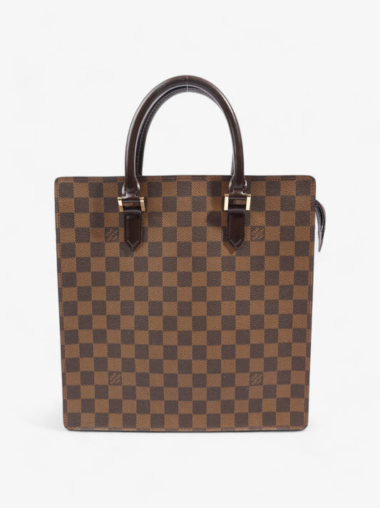 Louis Vuitton Sac Plat Ebene Canvas Damier Tote Bag