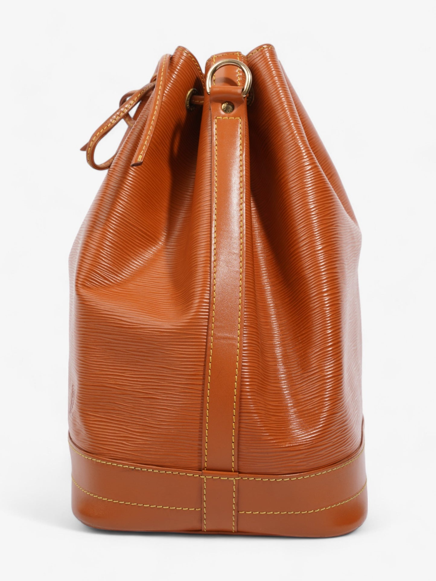 Louis Vuitton Noé Epi Leather Brown Handbag
