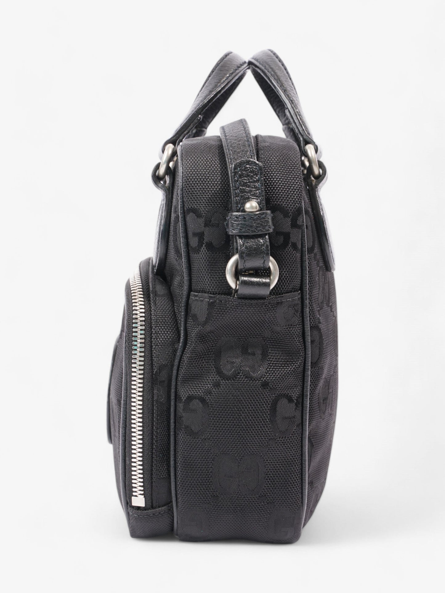 Gucci Off The Grid Messenger Bag Canvas Black Travel Bag Canvas 1