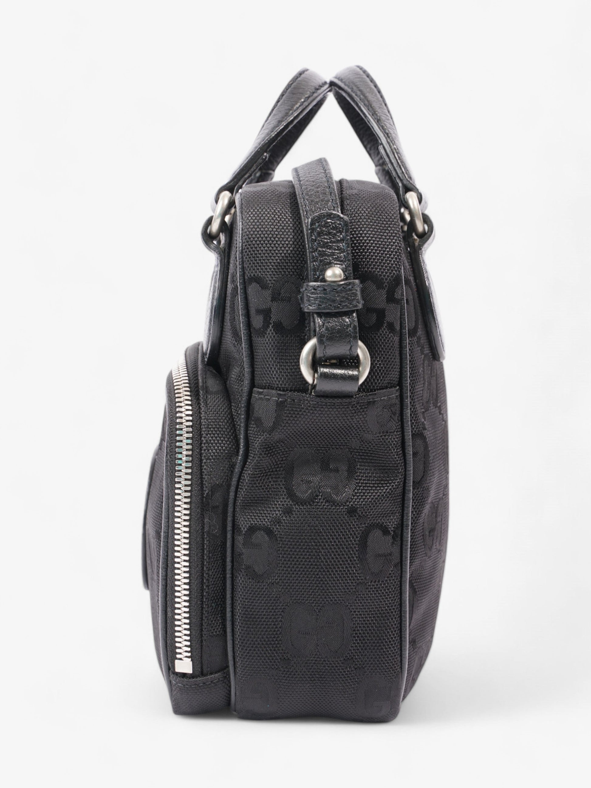 Gucci Off The Grid Messenger Bag Canvas Black Travel Bag Canvas 1