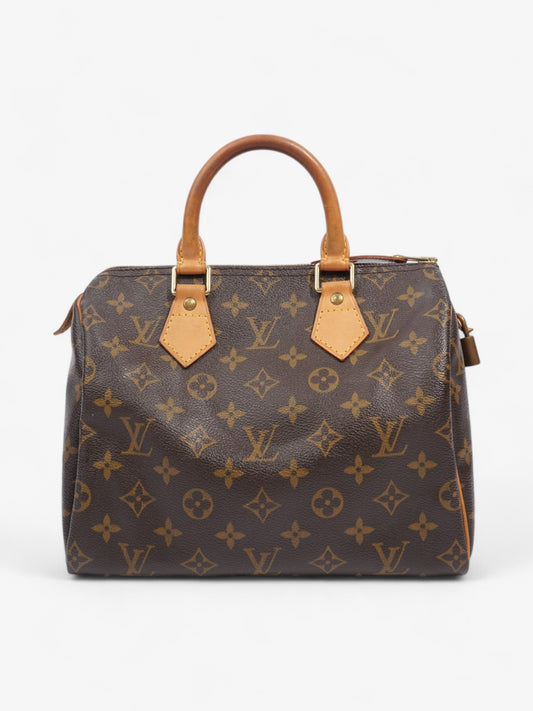 Louis Vuitton Speedy Coated 25 Monogram Canvas Coated Canvas Apparel