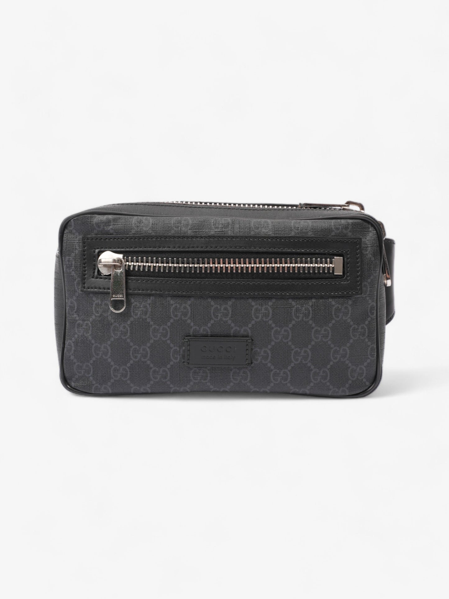 Gucci Web Belt Bag Supreme Coated Canvas Blue Accessory