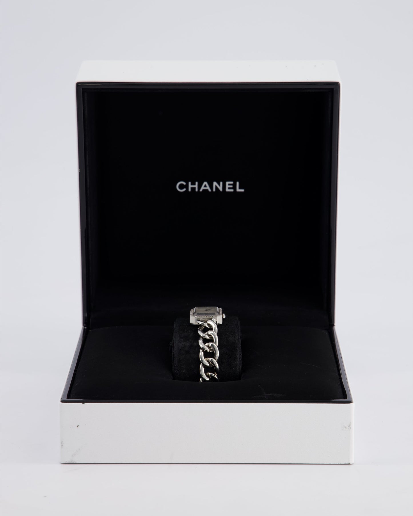 Chanel Stainless Steel Premiere Diamond and Mother of Pearl Quartz Watch