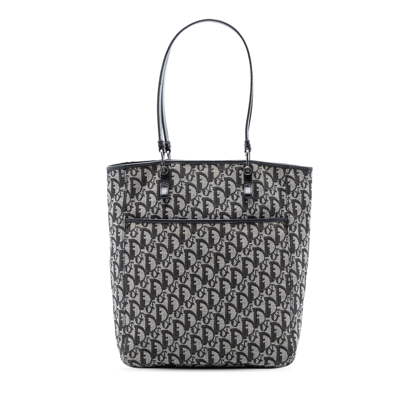 Dior Handbag issimo Trotter Tote Canvas Black Tote Bag
