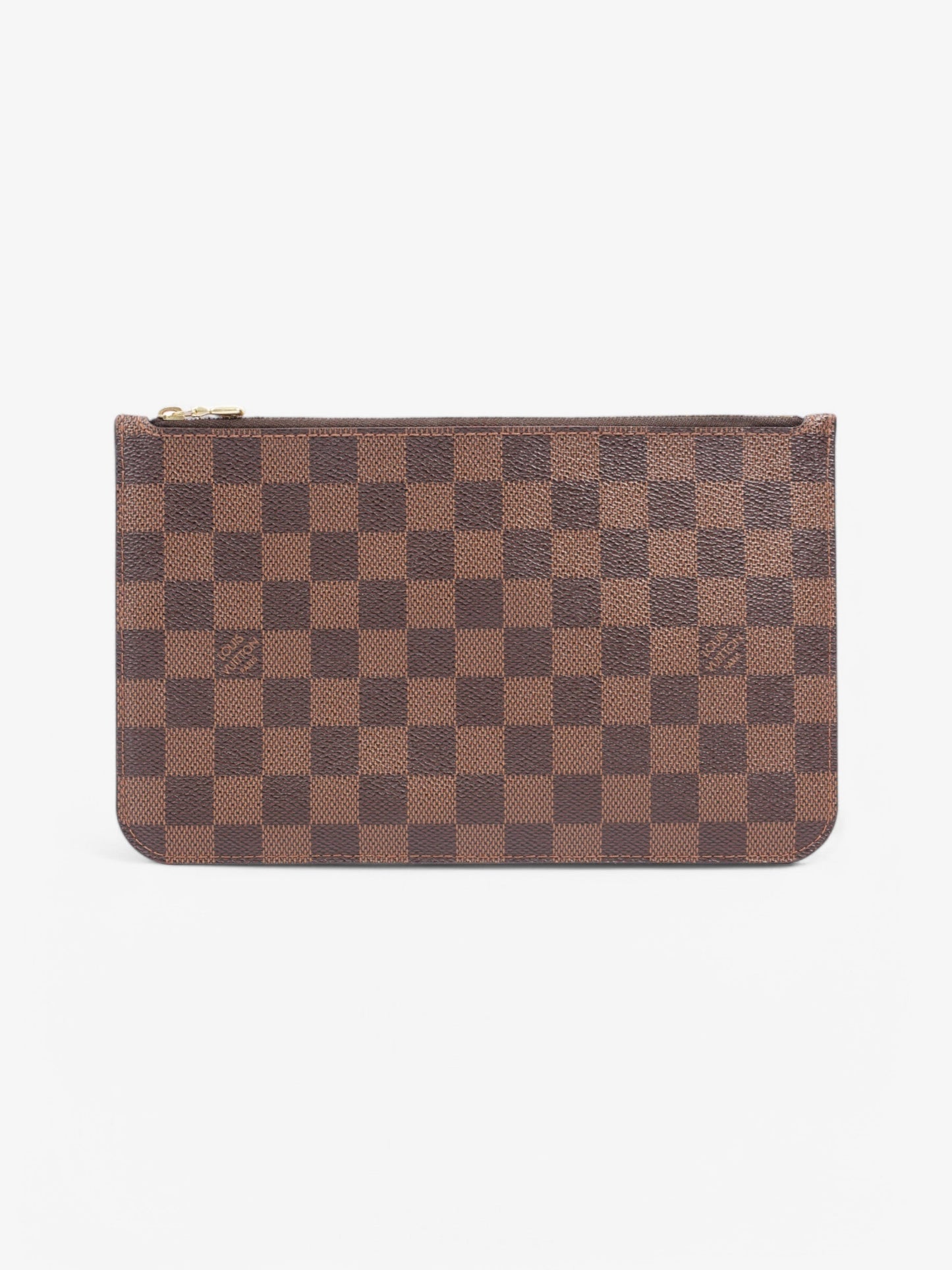 Louis Vuitton Neverful Pochette Ebene Coated Damier Canvas Coated Canvas Apparel Canvas 5