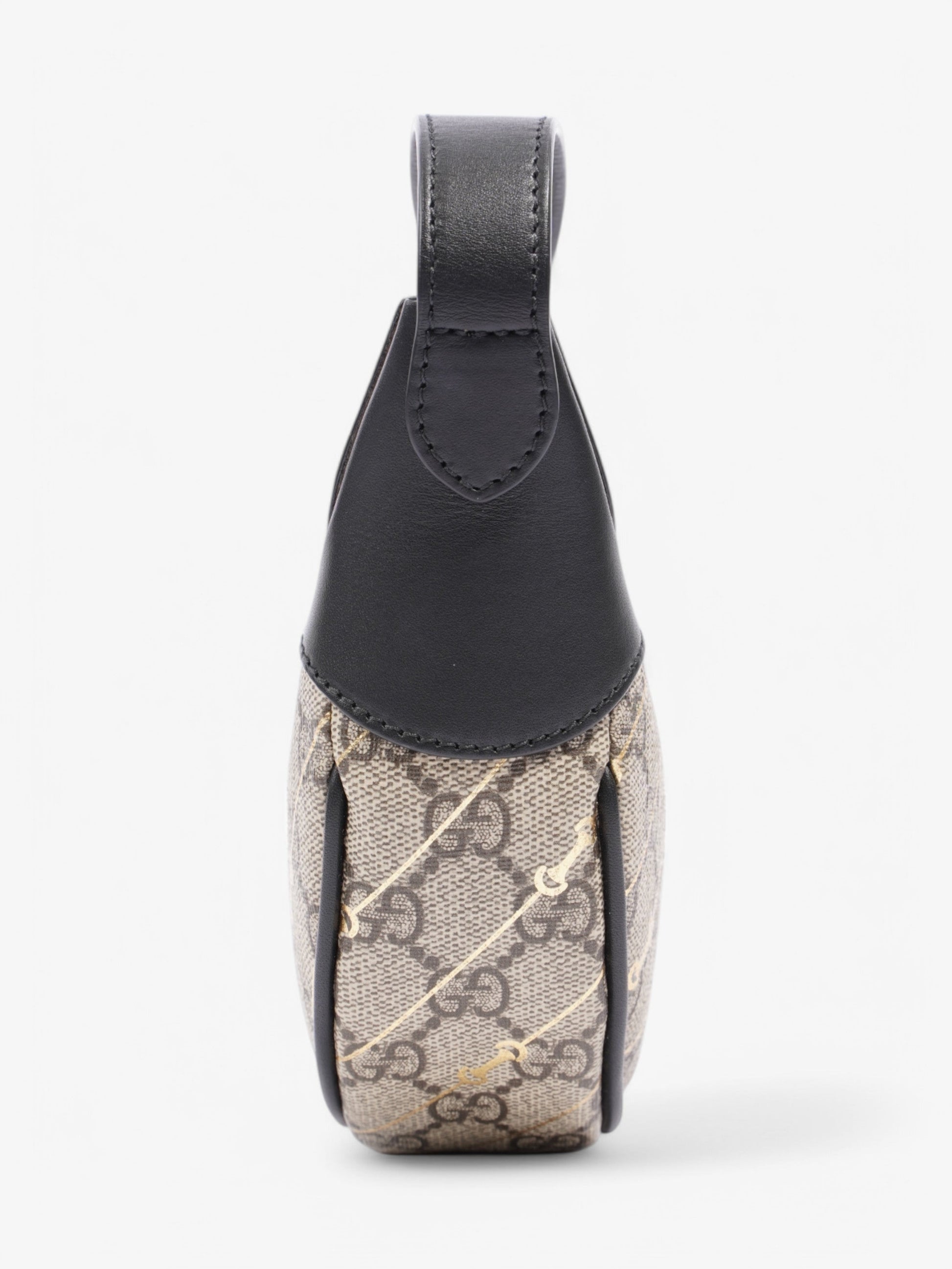 Gucci Ophidia Supreme Coated Mini Handbag Canvas Black Travel Bag