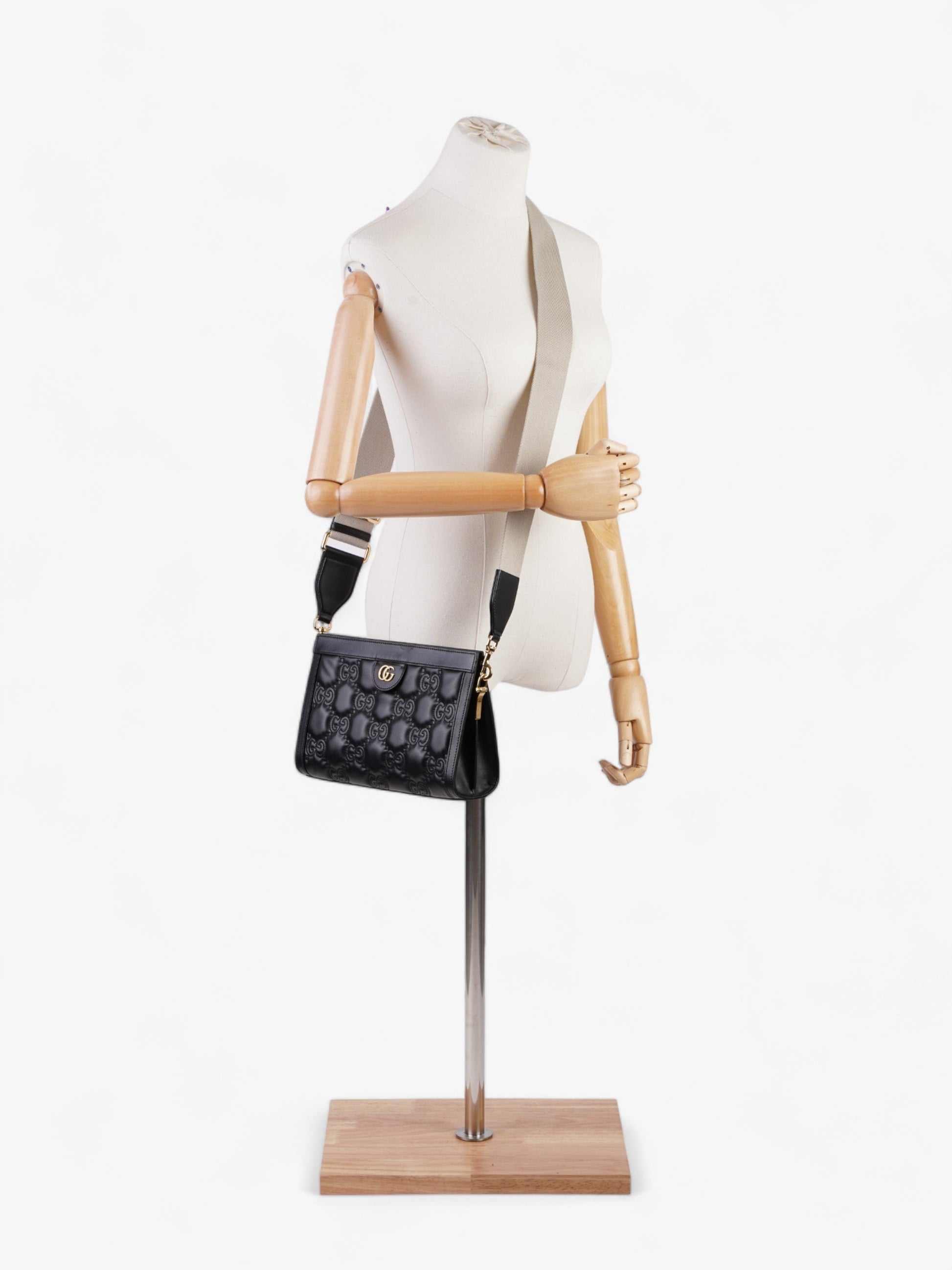 Gucci Small Shoulder Bag Leather Matelasse