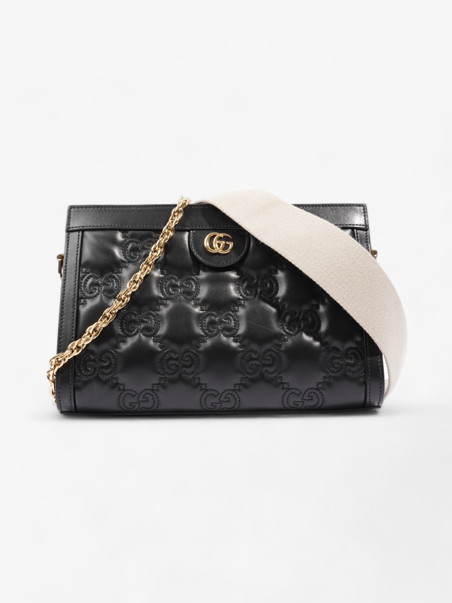 Gucci Small Shoulder Bag Leather Matelasse
