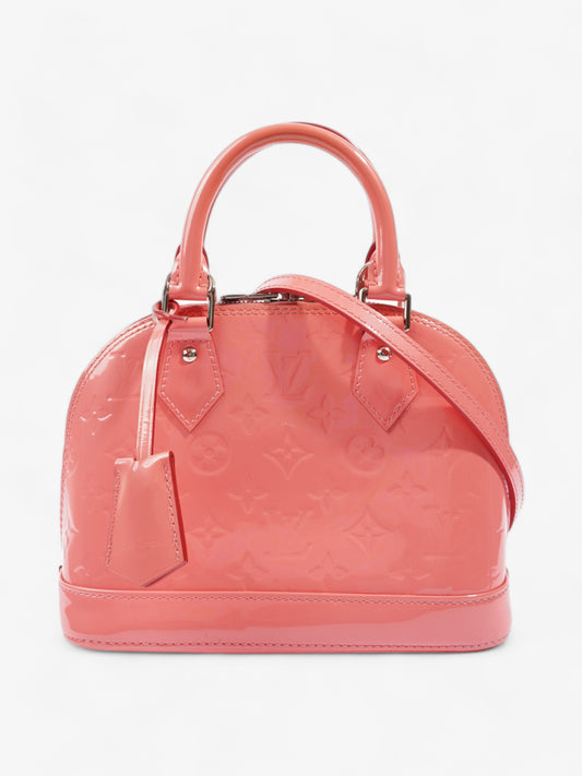 Louis Vuitton Alma BB Vernis Leather Pink Handbag