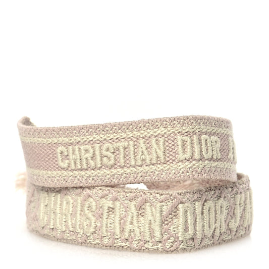 Dior Handbag Christian Cotton J'A Friendship Bracelet Se Pink Woven Jewelry