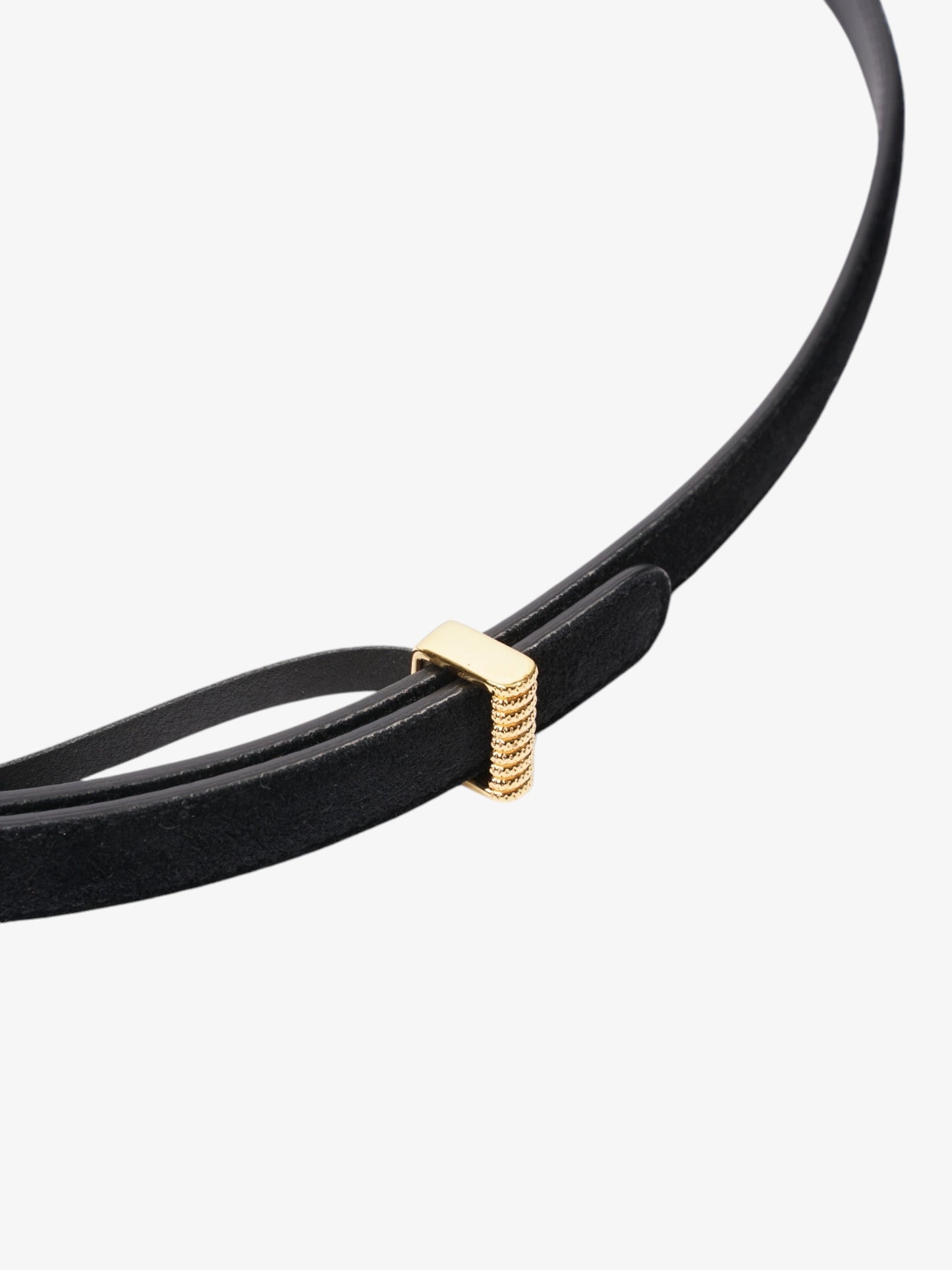 Gucci Marmont Thin Belt Handbag Suede Black Accessory