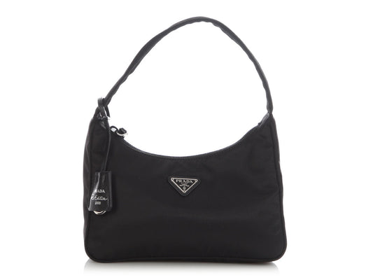 Prada Re Edition Bag Nylon Black Mini Shoulder Bag