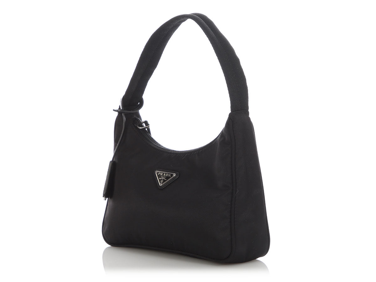 Prada Re Edition Bag Nylon Black Mini Shoulder Bag