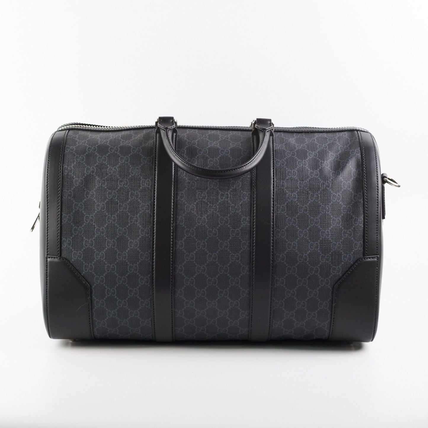 Gucci Carry On Duffle Travel Bag Black