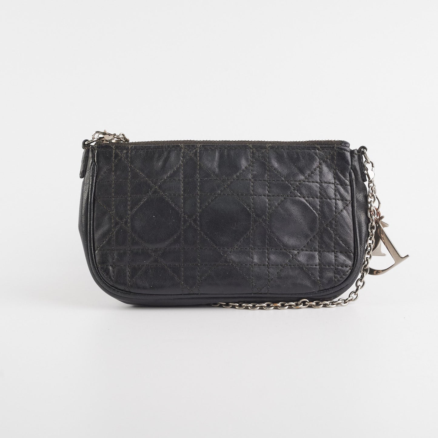 Dior Pochette Handbag Black Mini Travel Bag