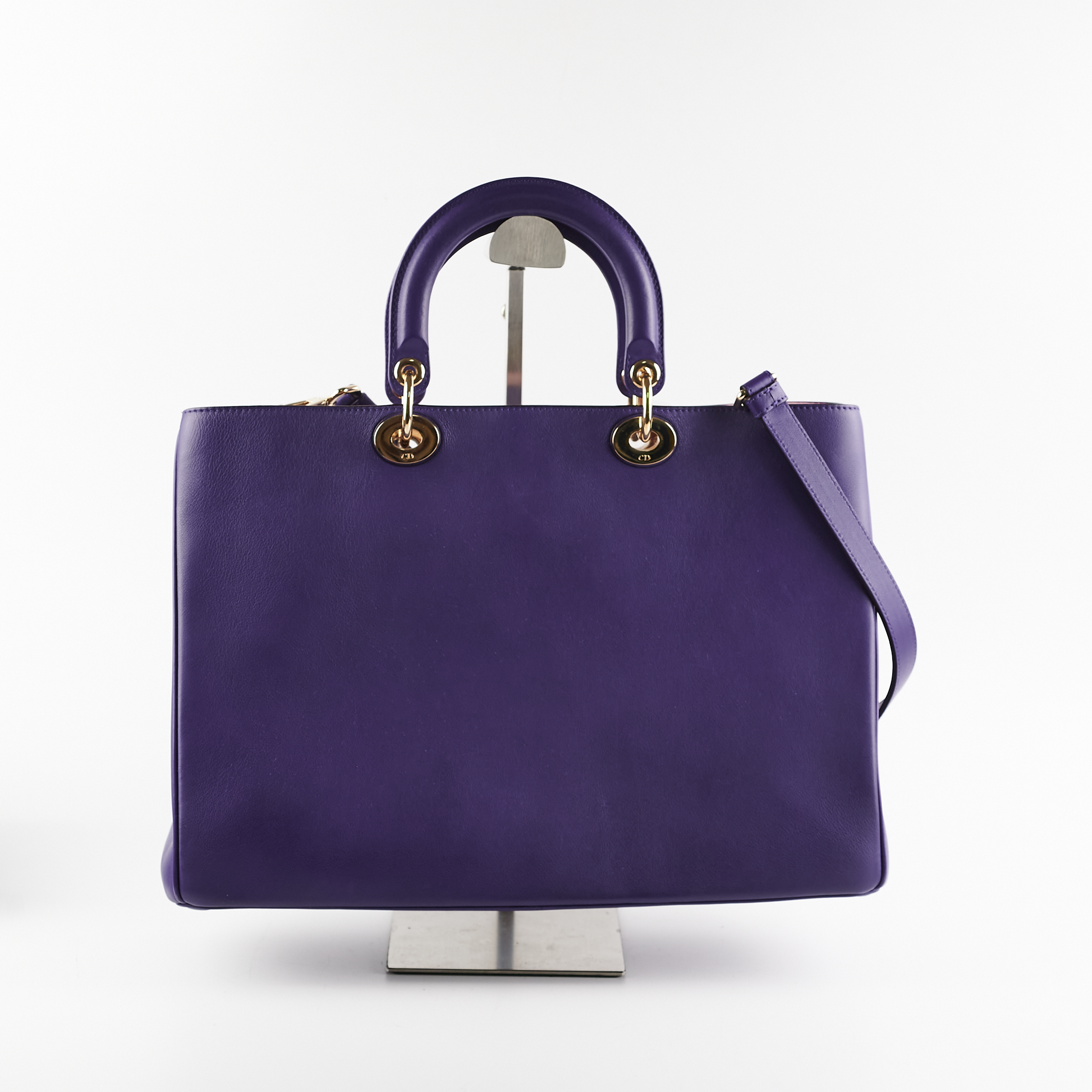 Dior issimo Tote Purple Medium Shoulder Bag