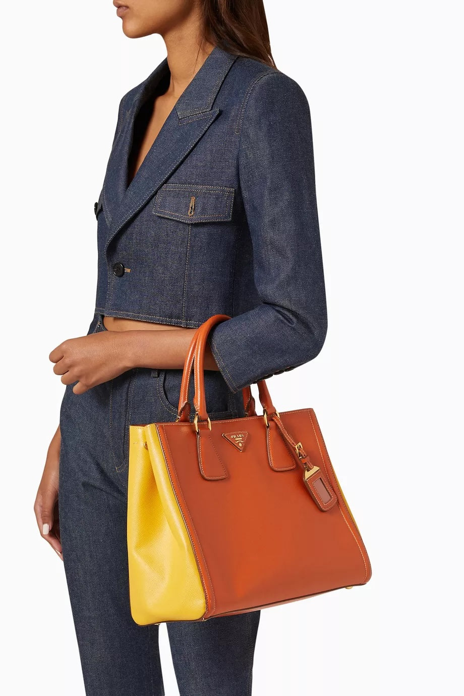 Two Tone Tote Bag