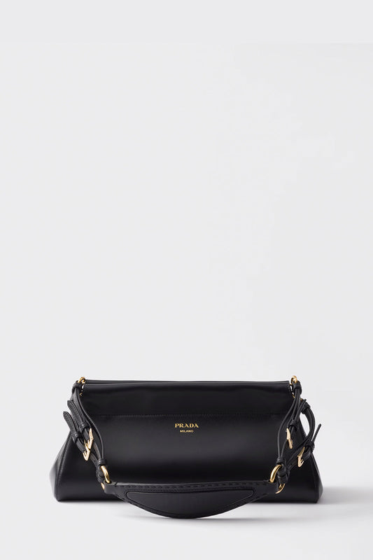Prada Shoulder Bag Enchaîné Bag Leather Medium