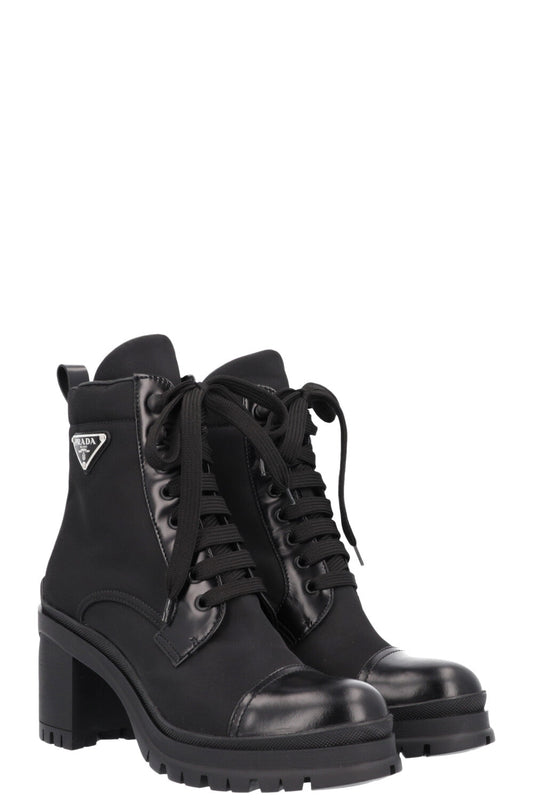 Prada Boots Re Nylon Black Shoes Black Re Nylon
