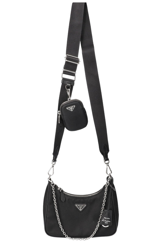 Prada Crossbody Bag Re-Edition Bag Black
