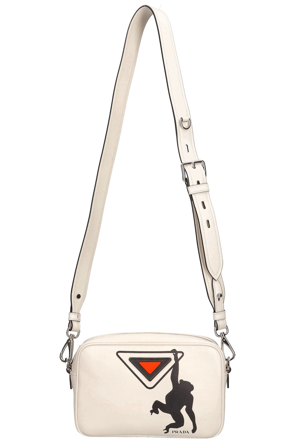Prada Crossbody Bag Camera Bag White