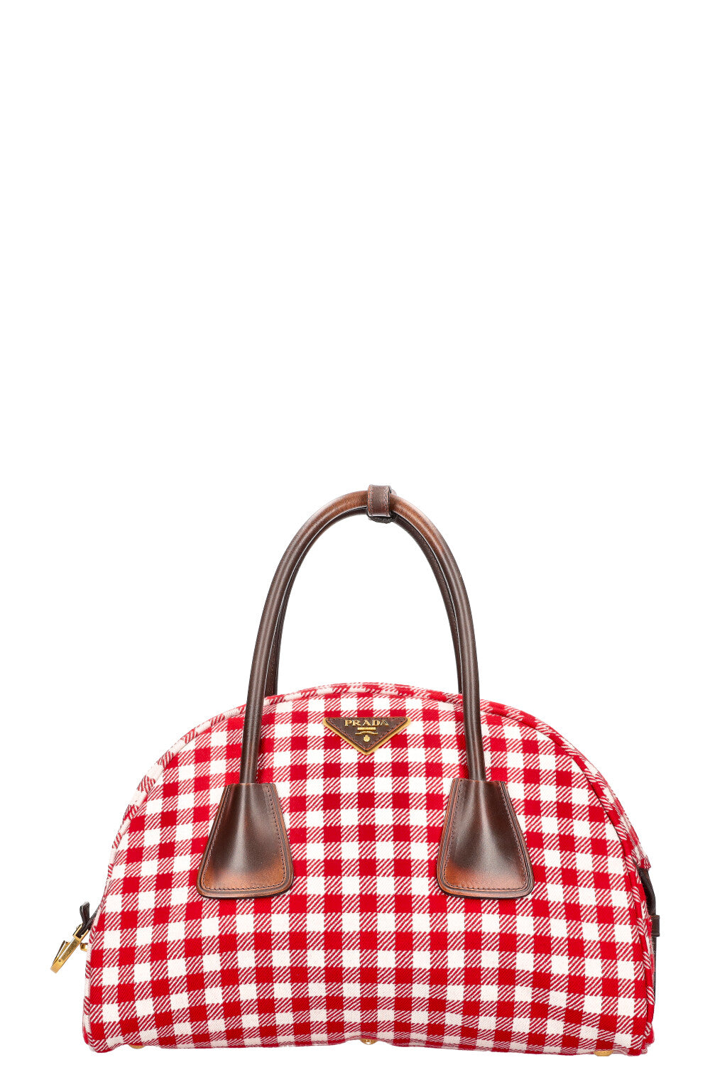Prada Bowler Bag Vichy Handbag
