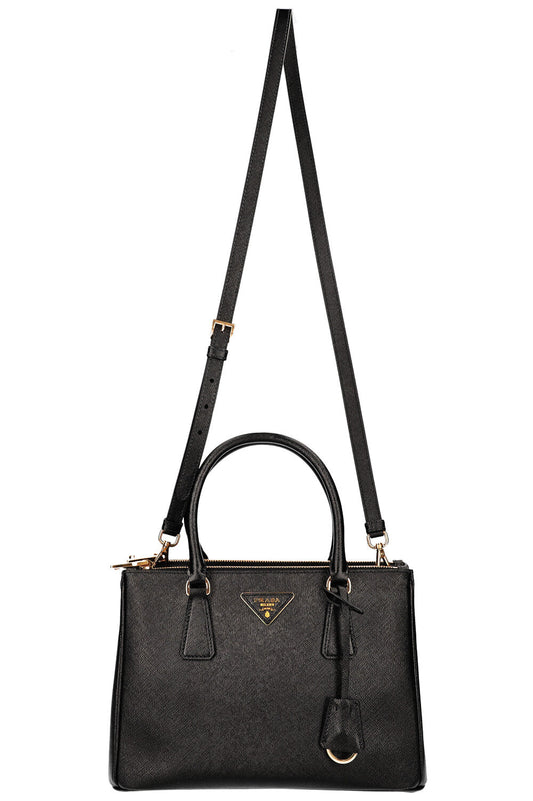 Prada Galleria Bag Saffiano Black Large Handbag