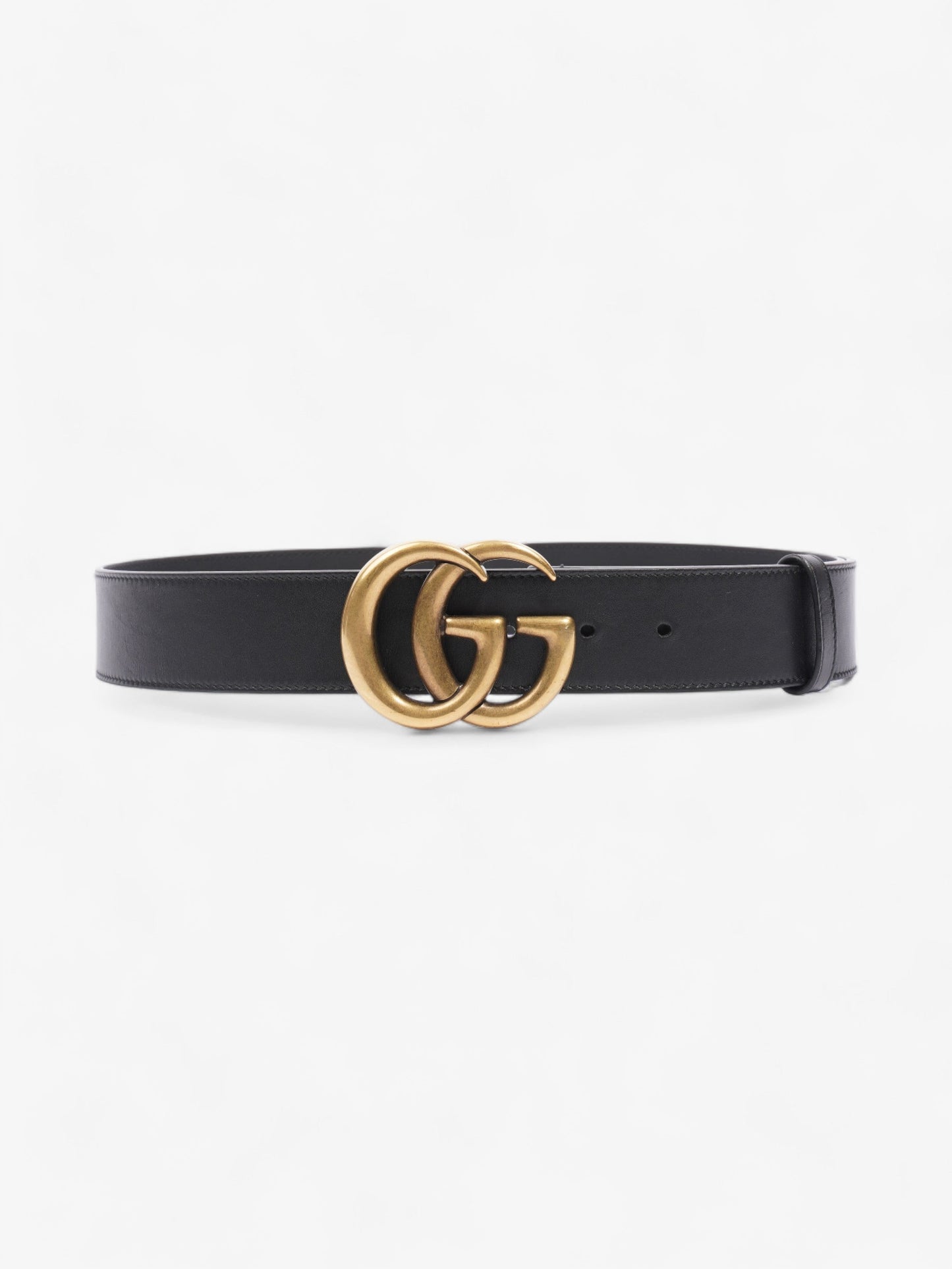 Gucci Marmont Re Edition Wide Belt Handbag Leather Black Accessory
