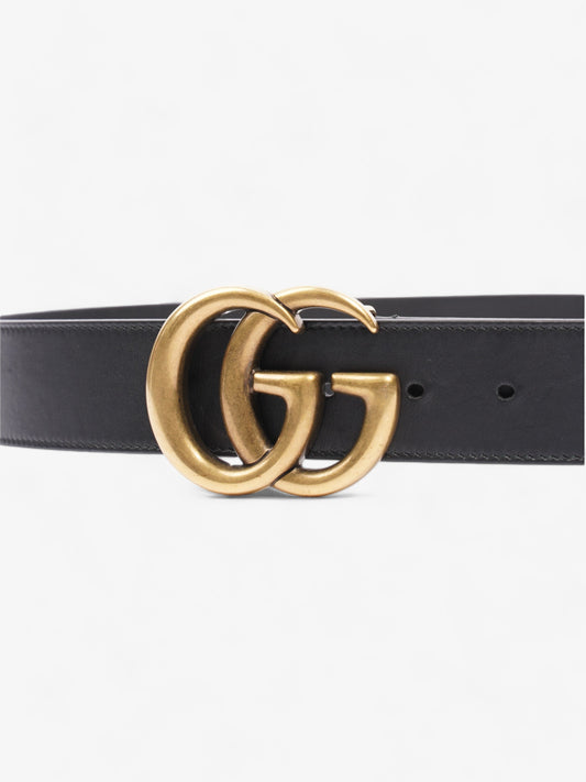 Gucci Marmont Re Edition Wide Belt Handbag Leather Black Accessory