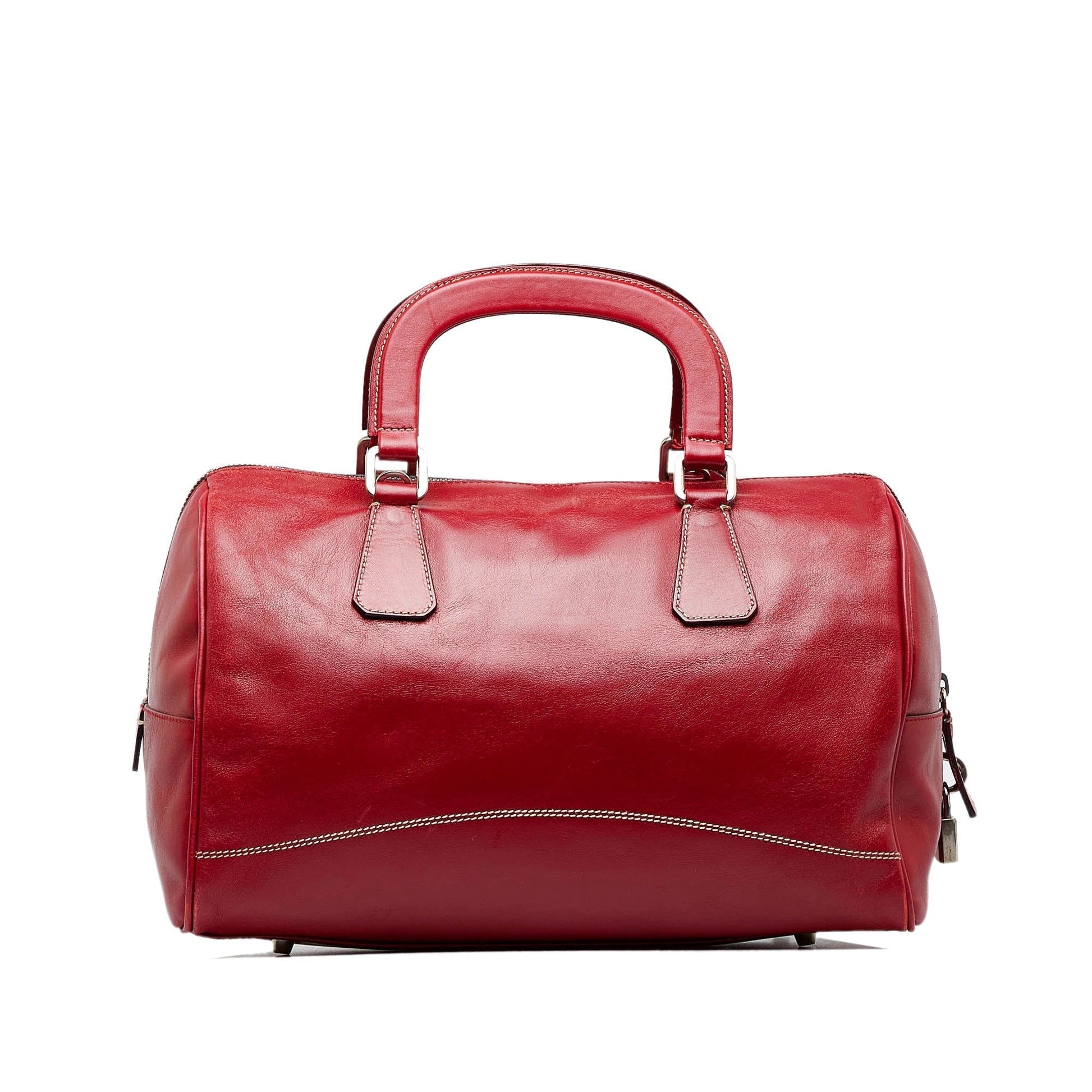 Prada Satchel Leather Satchel Bag