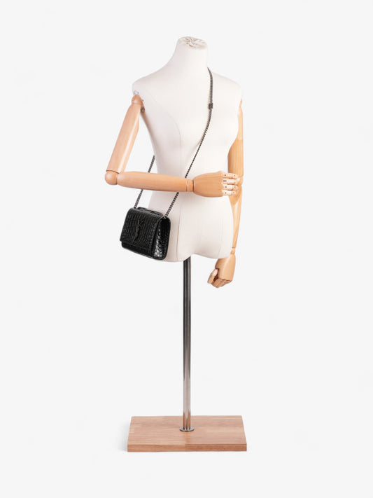 YSL Saint Laurent Kate Calfskin Crossbody Bag Leather Black Small Leather Small 1