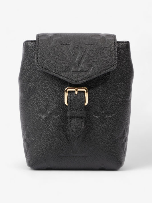 Louis Vuitton Tiny Backpack Black Leather Empreinte